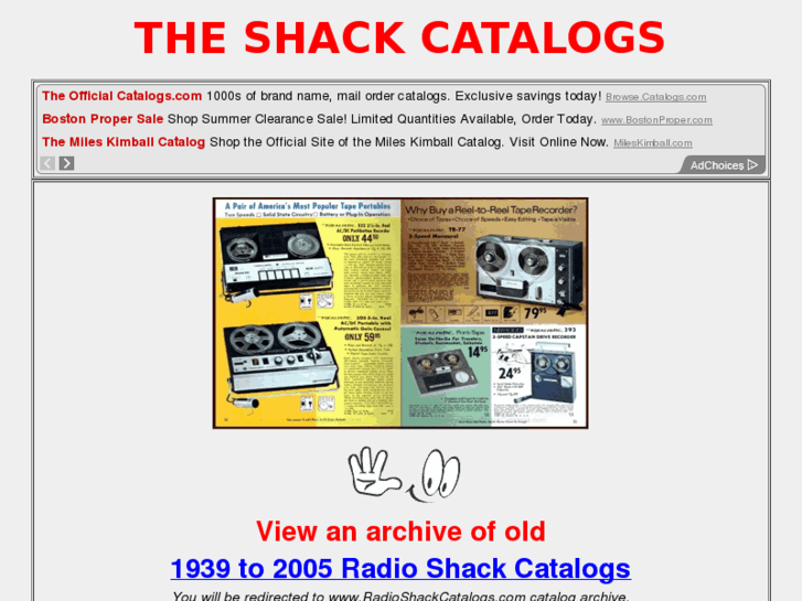 www.theshackcatalogs.com