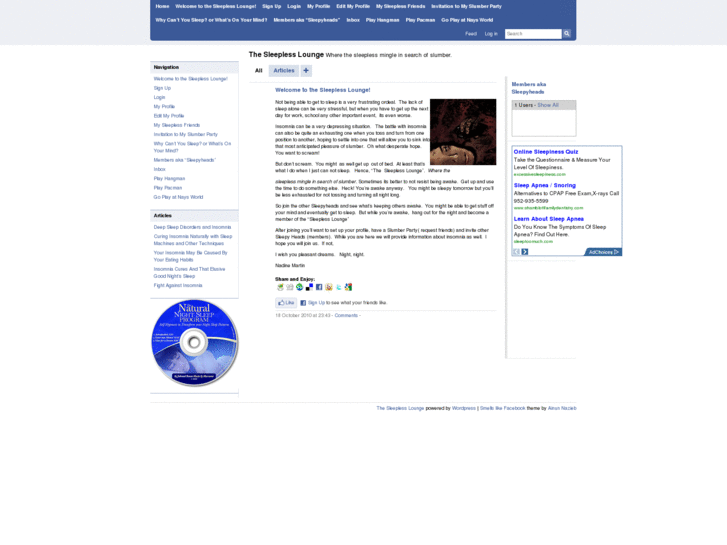 www.thesleeplesslounge.com