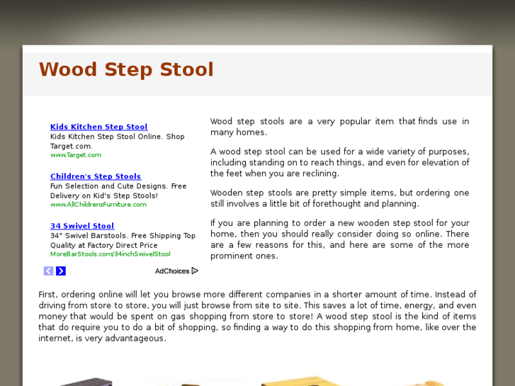 www.woodstepstools.com