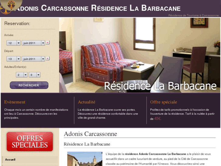 www.adonis-residence-carcassonne.com