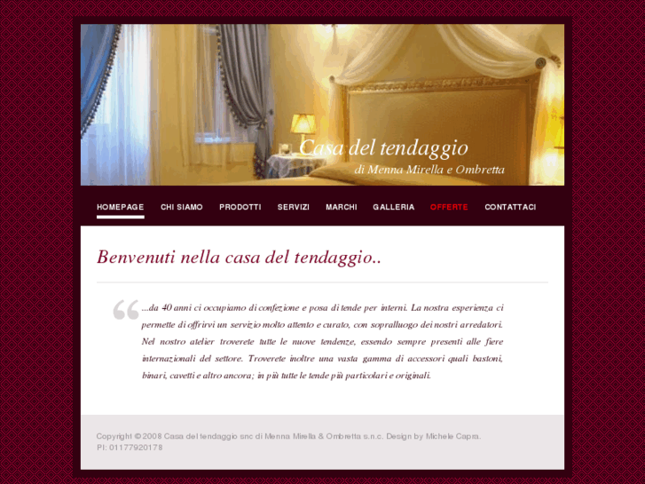 www.casadeltendaggio.biz