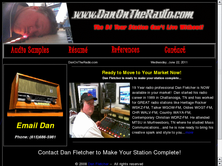 www.danontheradio.com