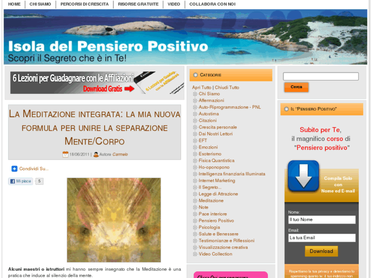 www.isoladelpensieropositivo.com