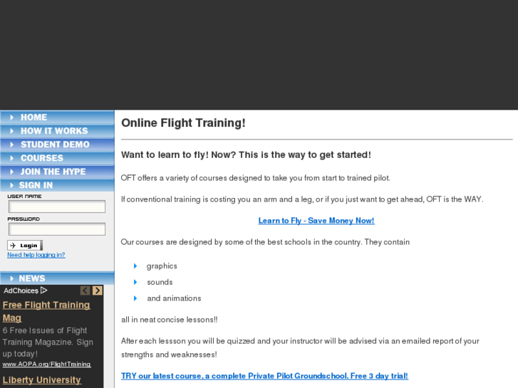 www.onlineflighttraining.com