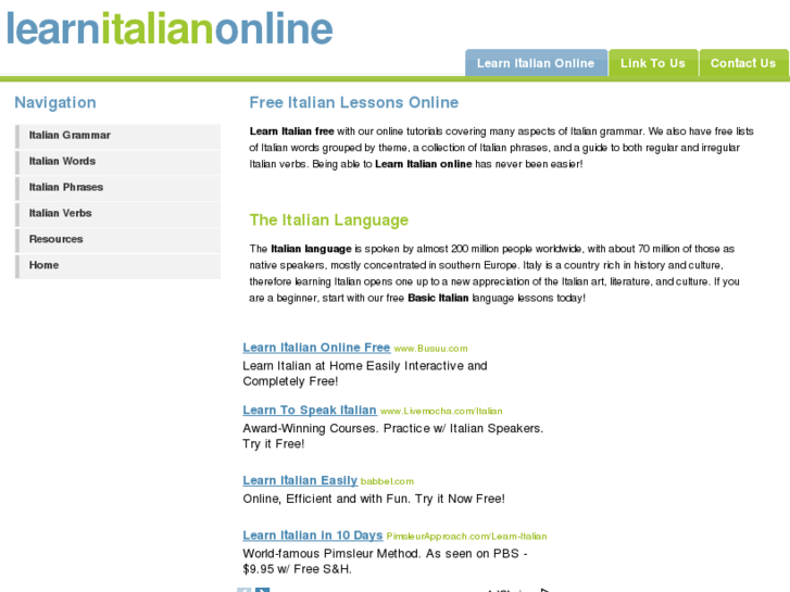 www.onlinelearnitalian.com