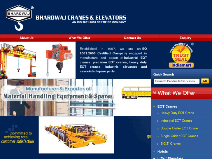 www.bhardwajeotcranes.com