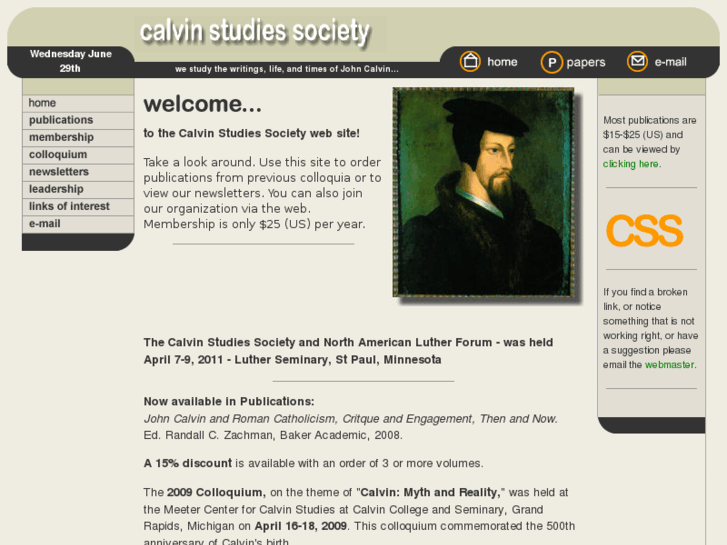 www.calvinstudiessociety.org