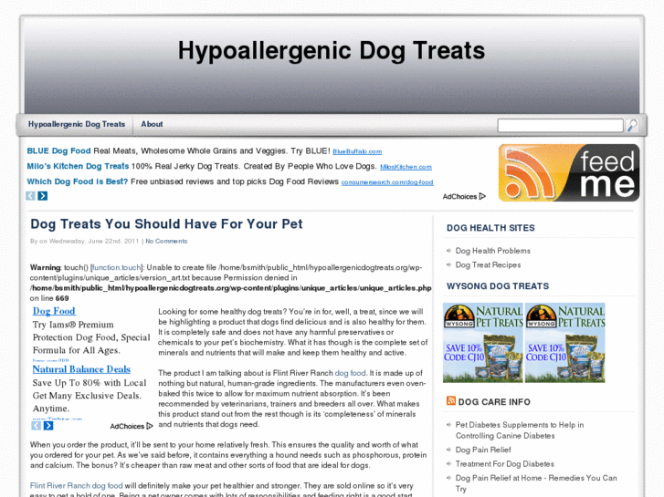 www.hypoallergenicdogtreats.org