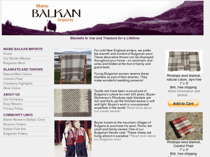 www.mainebalkanimports.com