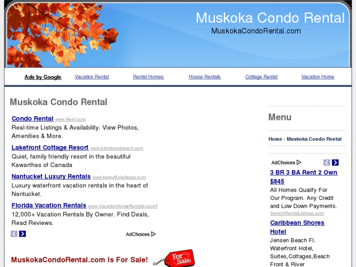 www.muskokacondorental.com