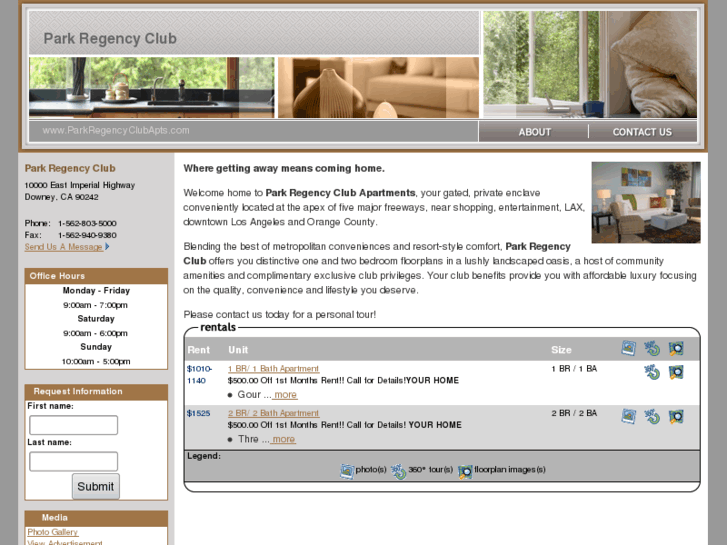 www.parkregencyclubapts.com