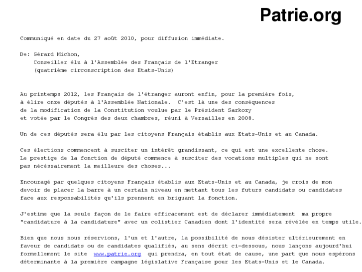 www.patrie.org