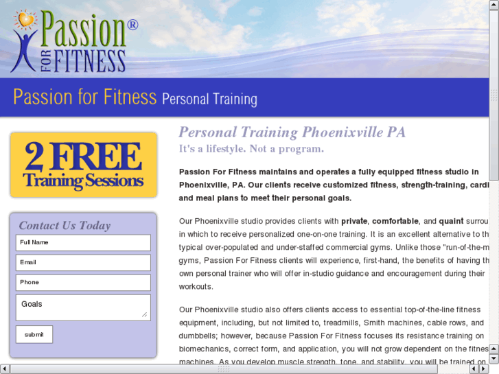 www.phoenixvillepersonaltrainer.com