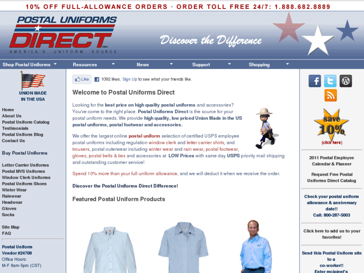 www.postaluniformsdirect.com