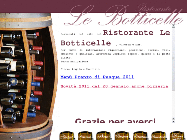 www.ristorantelebotticelle.com