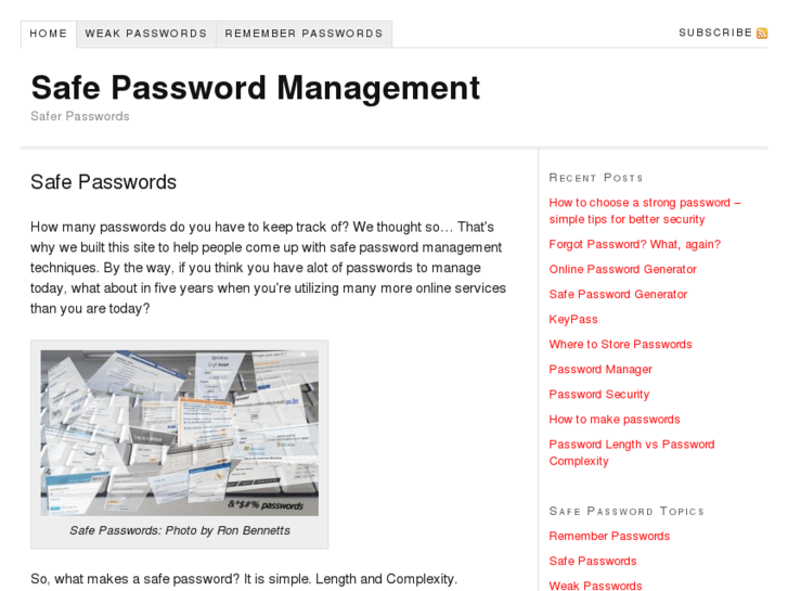 www.safepasswordmanagement.com