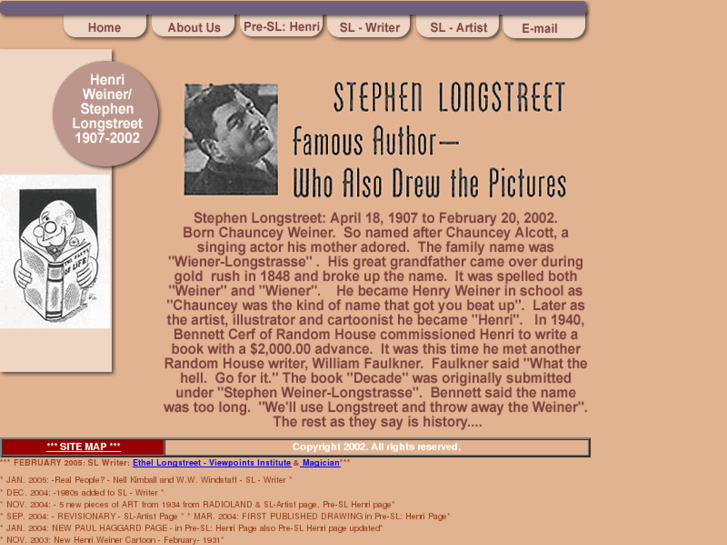 www.stephenlongstreet.com