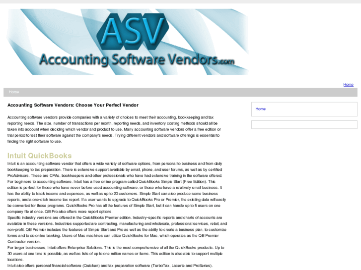 www.accountingsoftwarevendors.com