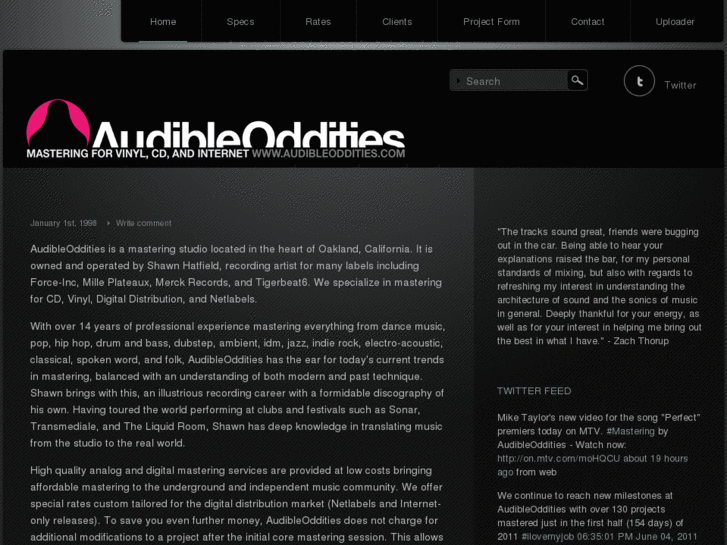 www.audibleoddities.com