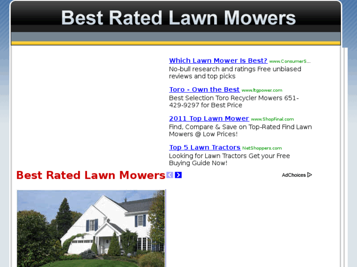 www.bestratedlawnmowers.com