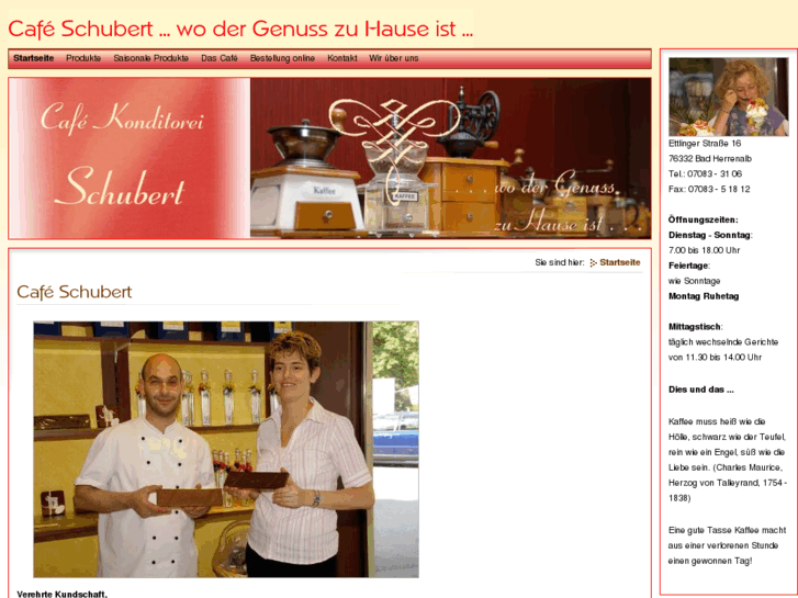 www.cafe-schubert.com