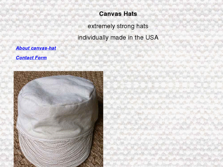 www.canvas-hat.com