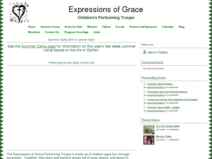 www.expressionsofgraceperformingtroupe.com