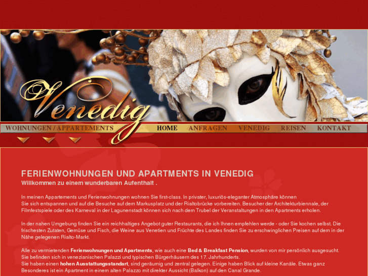 www.ferienwohnungen-apartments-venedig.de