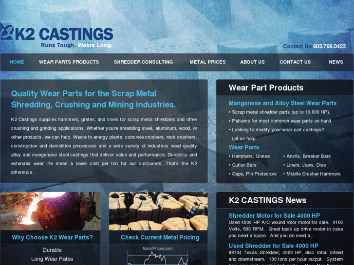 www.k2castings.com