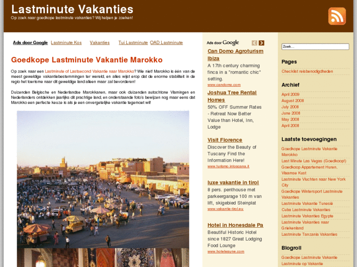 www.lastminute-vakanties.com