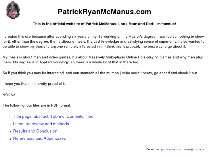 www.patrickryanmcmanus.com