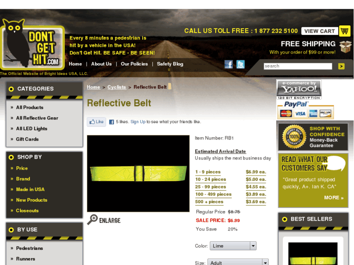 www.reflectivebelt.com