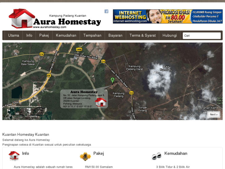 www.aurahomestay.com