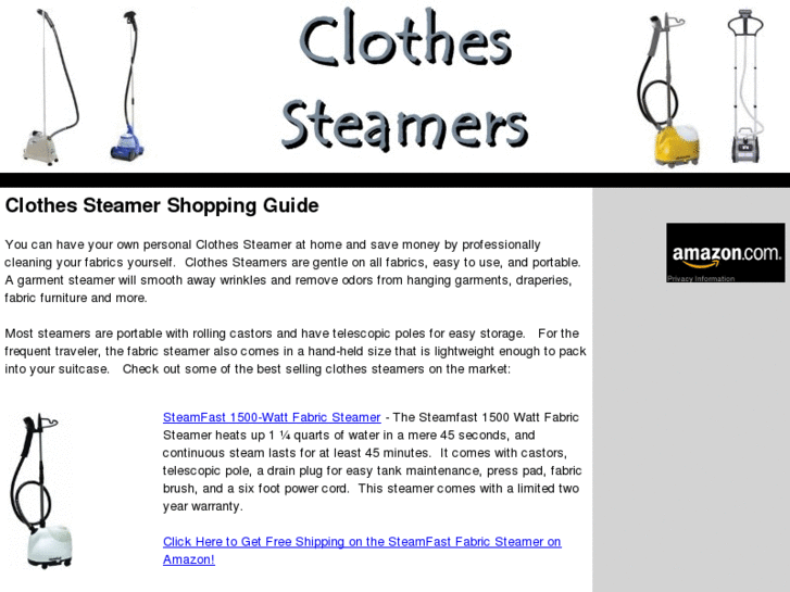 www.clothessteamers.net