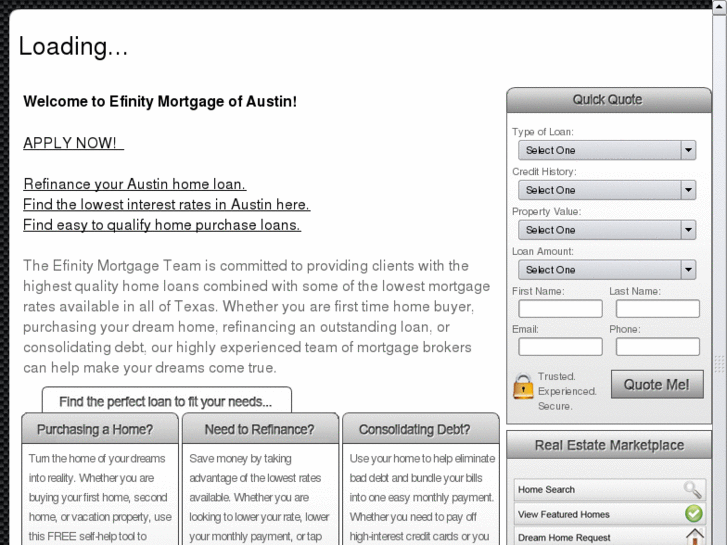 www.efinitylending.com