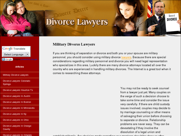 www.marriagedivorcelawyers.com