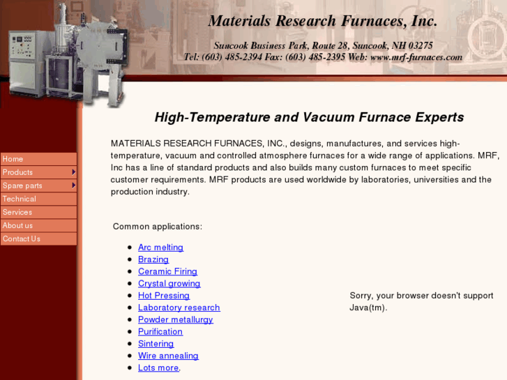 www.mrf-furnaces.com