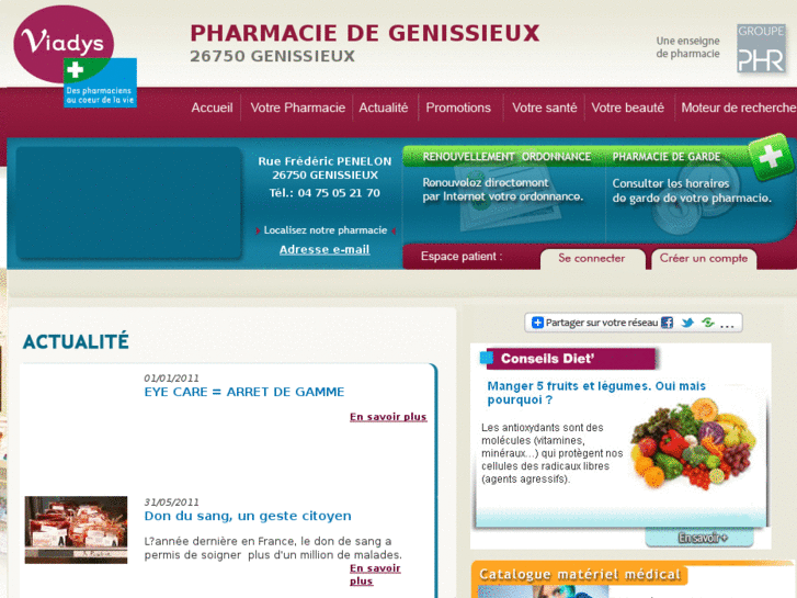 www.pharmacie-genissieux.com