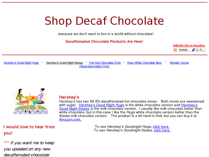 www.shopdecafchocolate.com