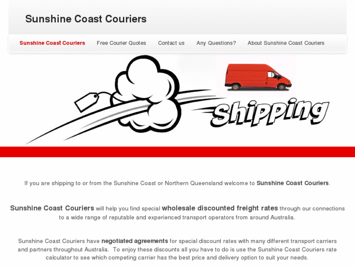 www.sunshinecoastcouriers.com