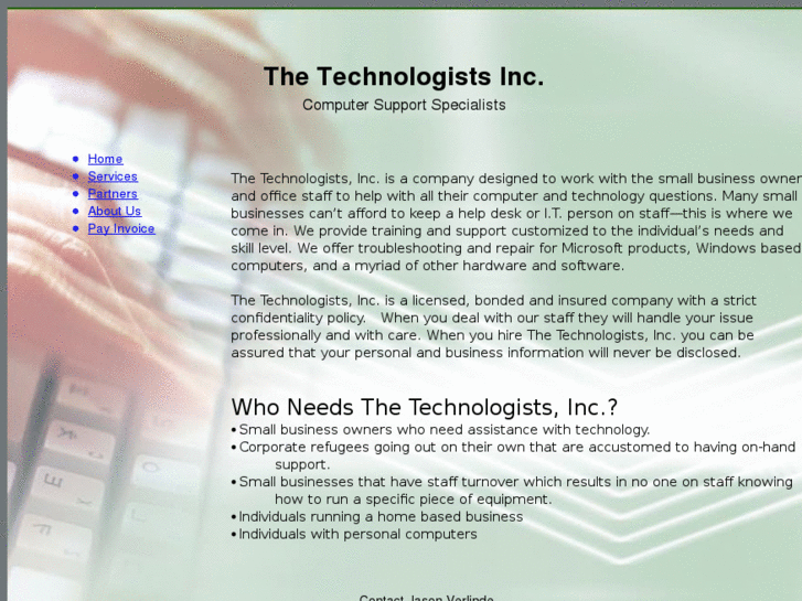 www.thetechnologistsinc.com