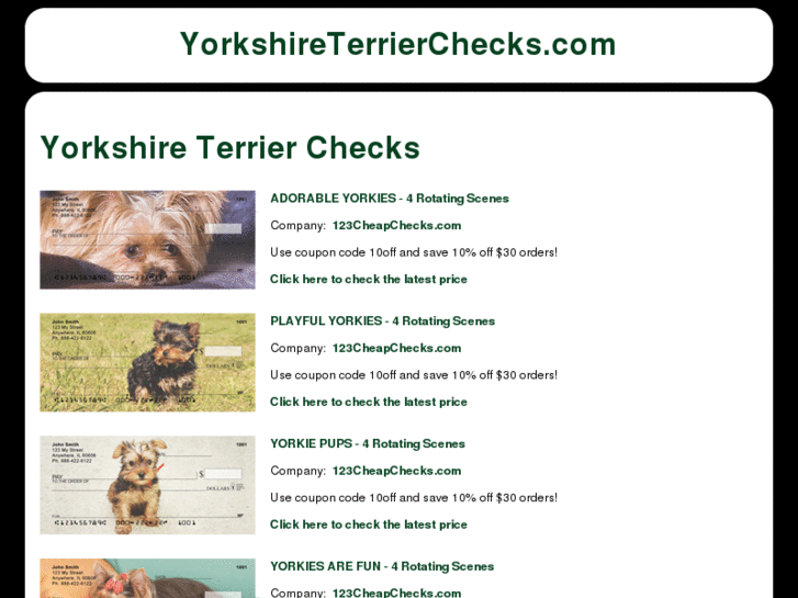 www.yorkshireterrierchecks.com