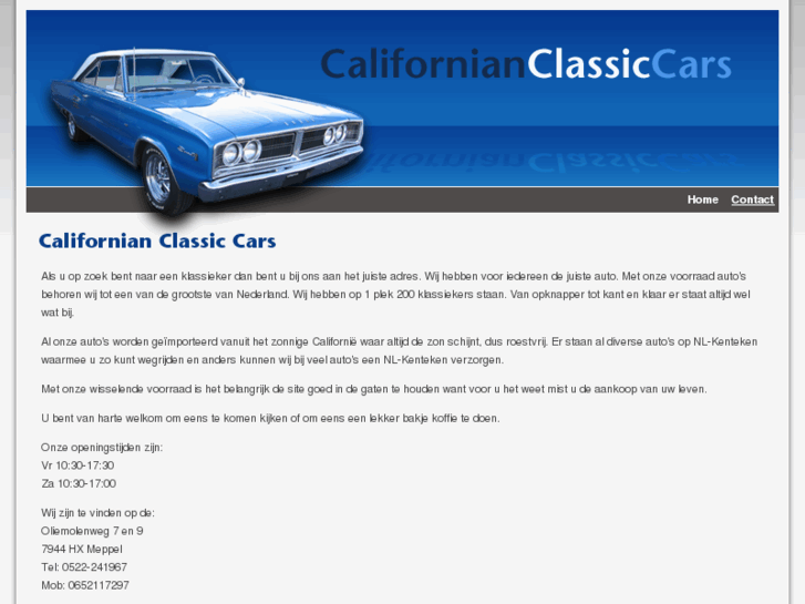 www.californianclassiccars.nl