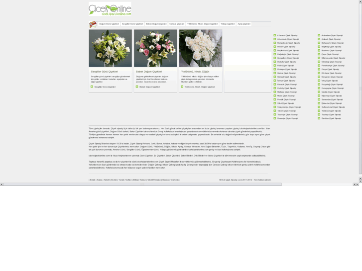 www.ciceksiparisionline.com