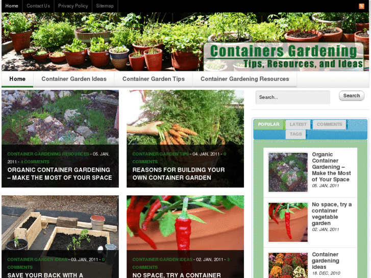 www.containersgardening.com