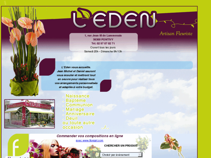 www.eden-fleuriste.com