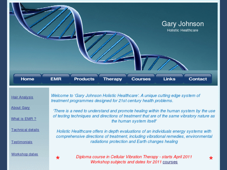 www.garyjohnson.org.uk
