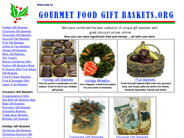 www.gourmetfoodgiftbaskets.org