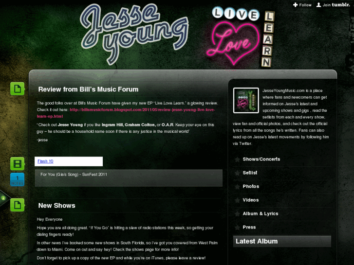 www.jesseyoungmusic.com