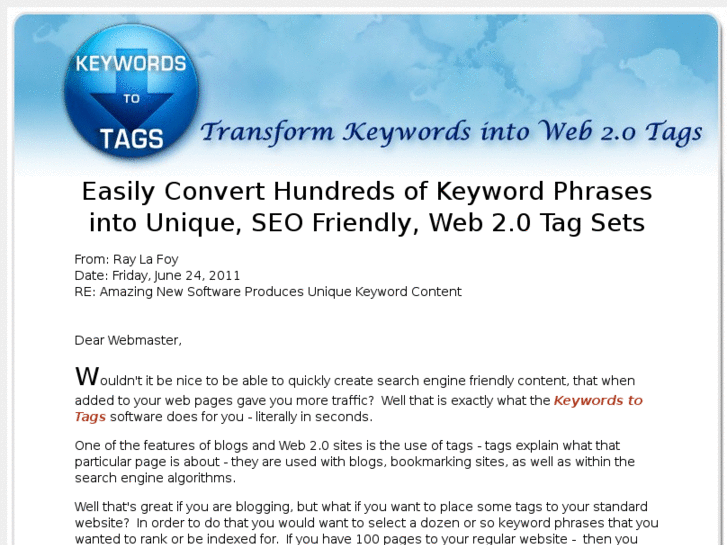 www.keywordstotags.com